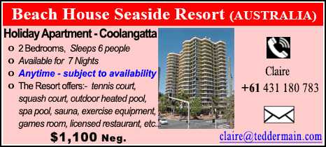 Beach House Seaside Resort - $1100